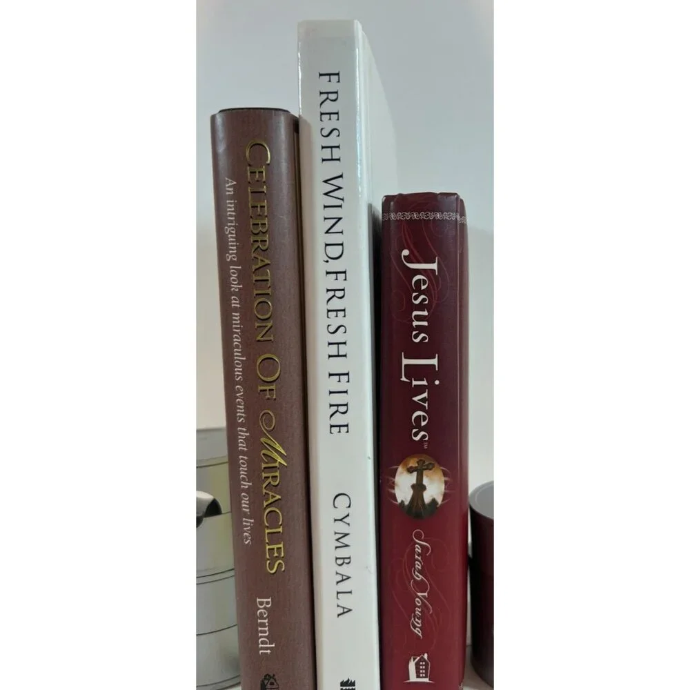 Christian Books Celebration Of Miracles Jesus‎ Lives Fresh Wind & Fire Set of 3